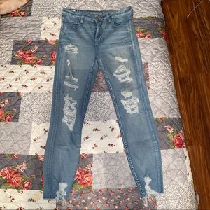 SOLD AE Hi-rise Jeggings